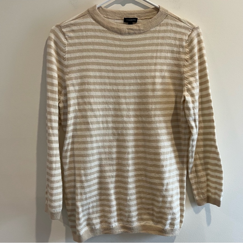 Talbot’s lambs wool/nylon sweater
